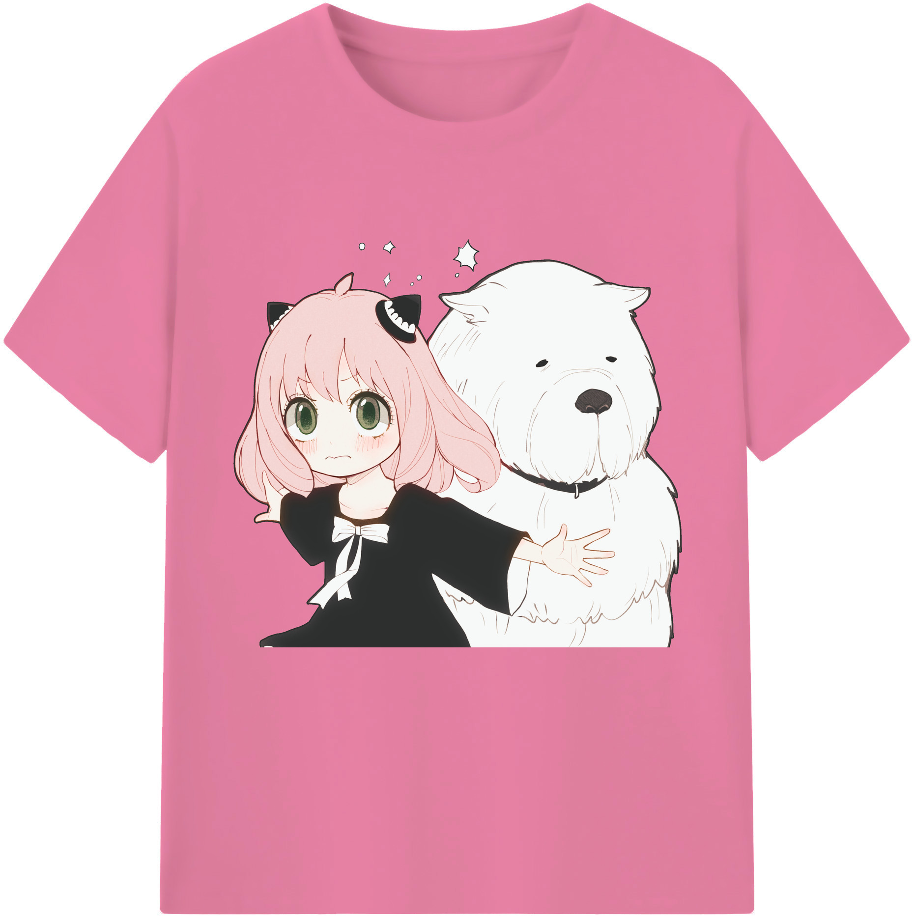 （画像用） SPY×FAMILY间谍家家酒 綿100％半袖Tシャツ（フロントプリント）